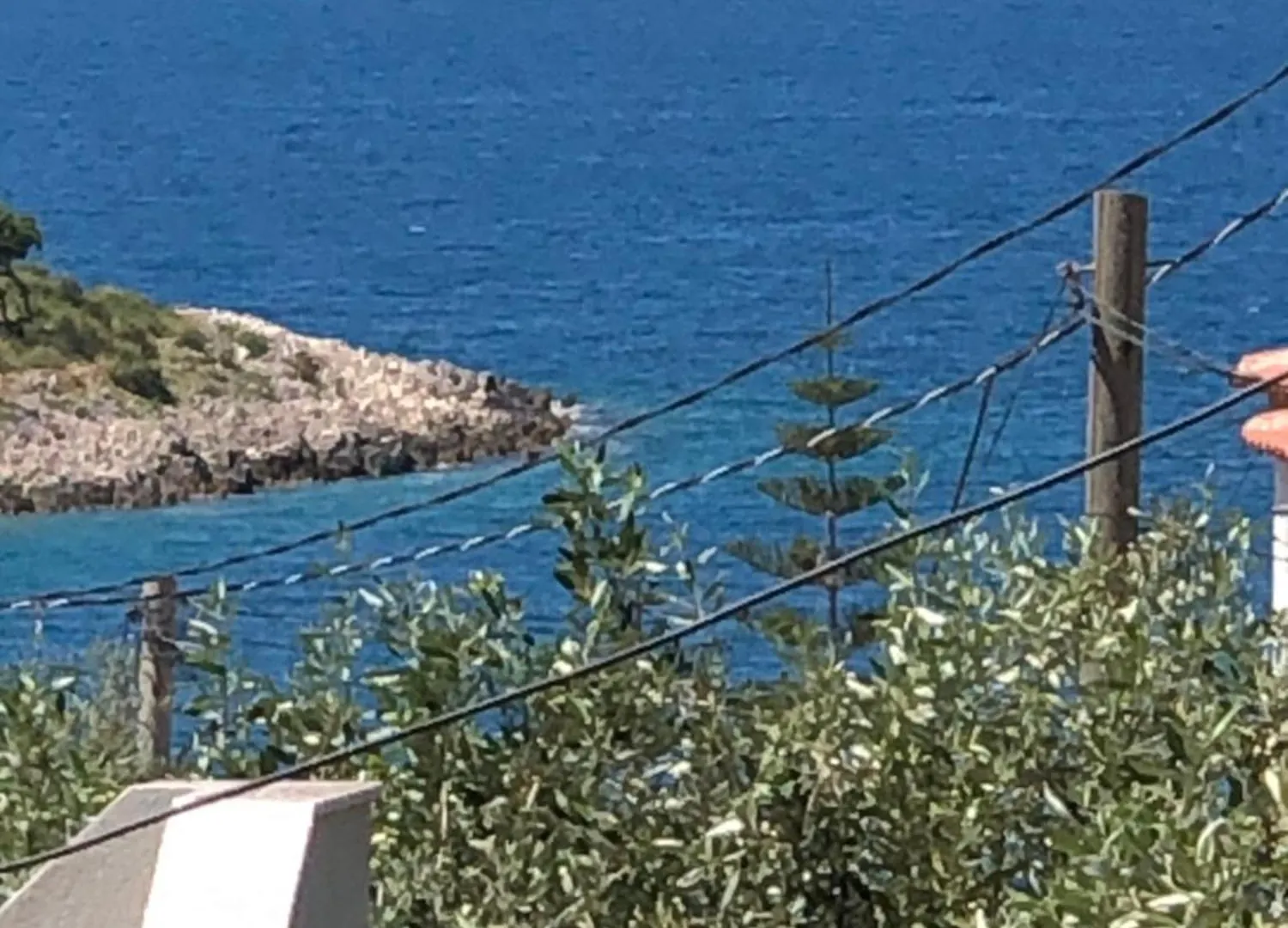 Emas Apartments Sarande Private Beach